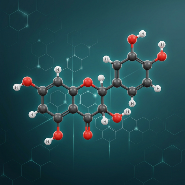 Молекулярна структура дигідрокверцетину